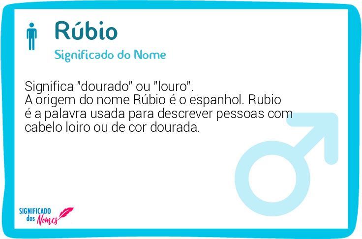 Rúbio