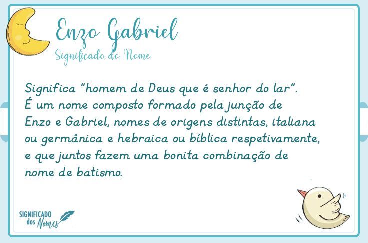 Enzo Gabriel
