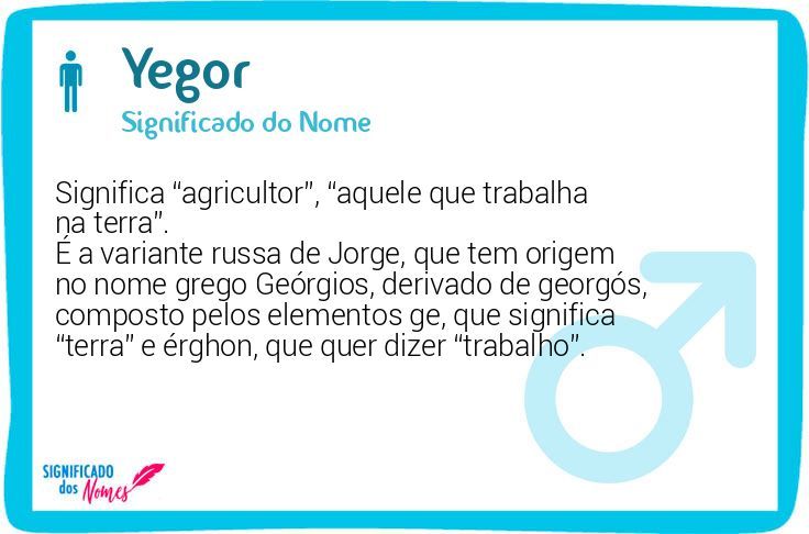 Yegor
