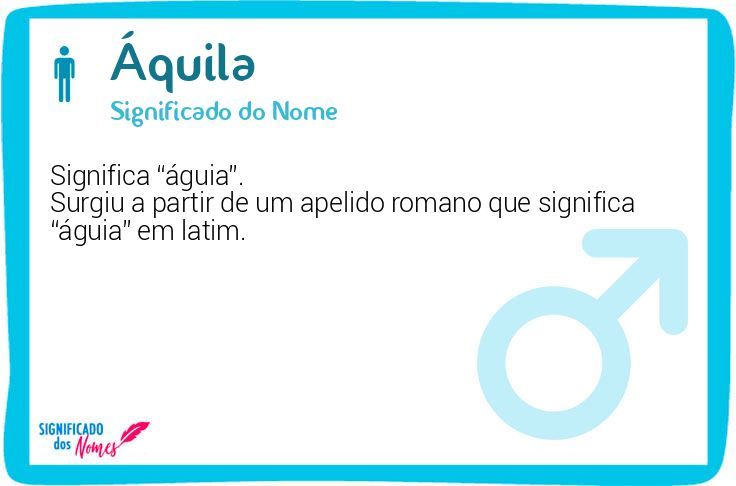 aquila natus meaning