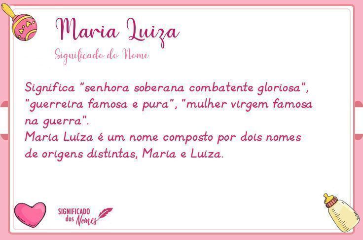 Maria Luíza