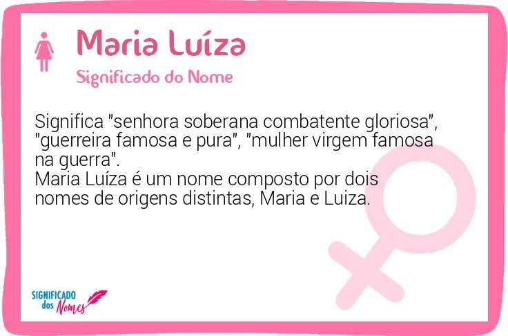 Maria Luíza