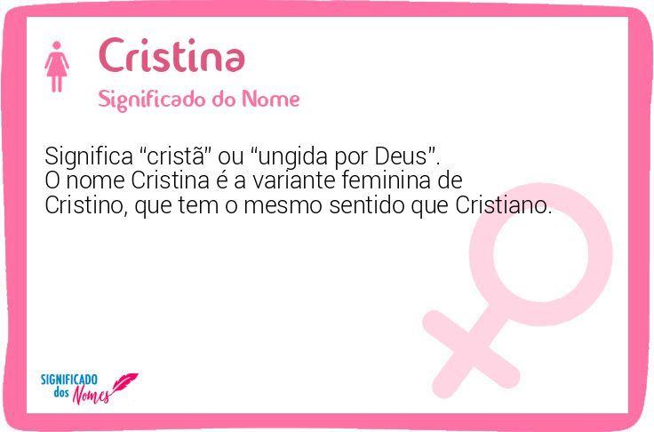 Cristina