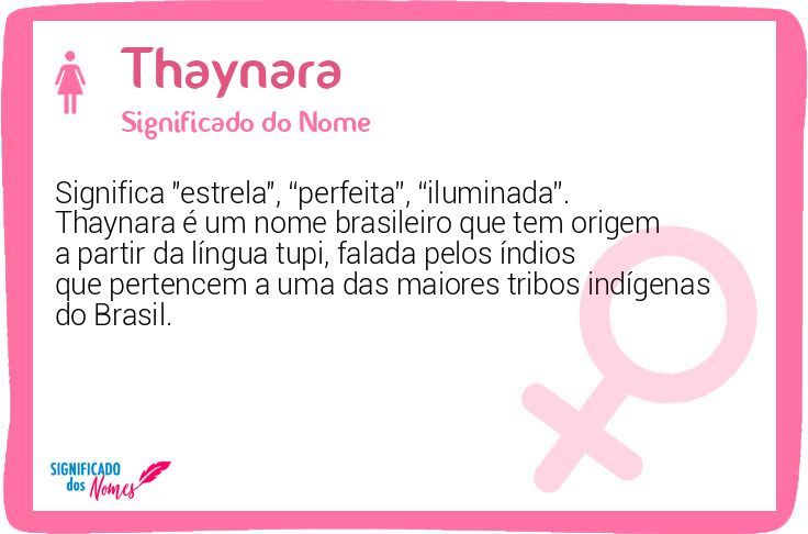 Thaynara