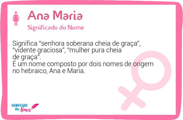 👪 → Qual o significado do nome Maria Ananda?