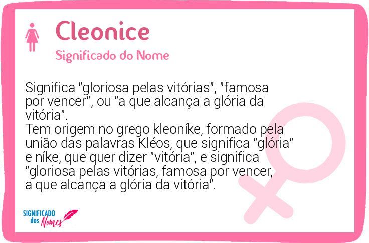 Cleonice