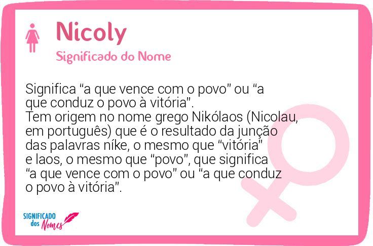 Nicoly