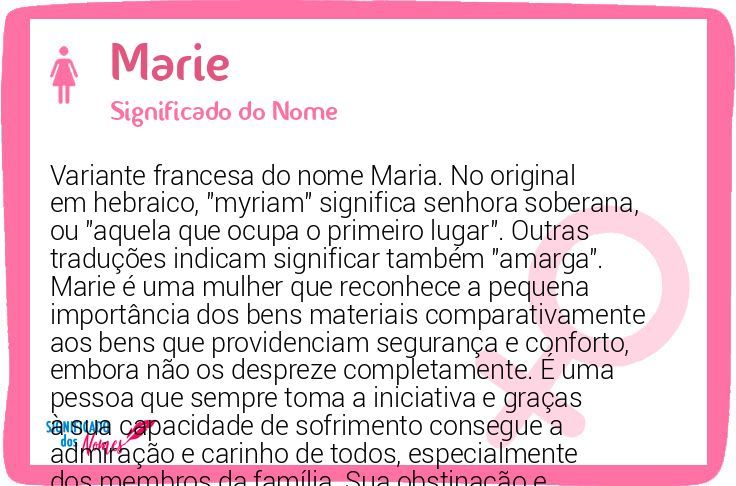Marie
