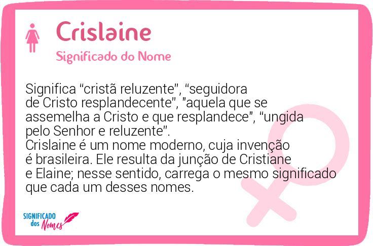 Crislaine