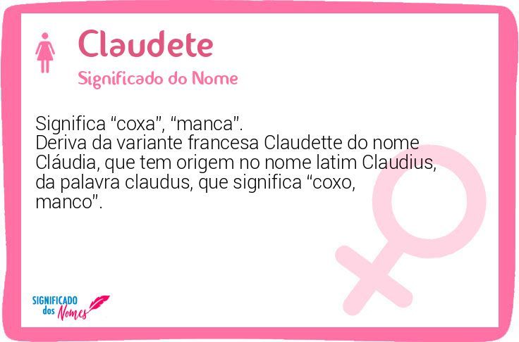 Claudete