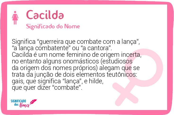 Cacilda