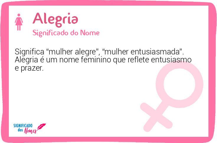 Alegria