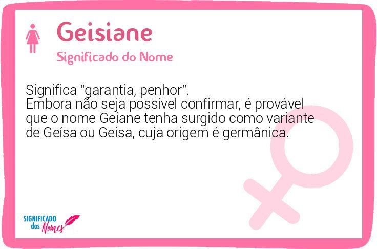 Geisiane