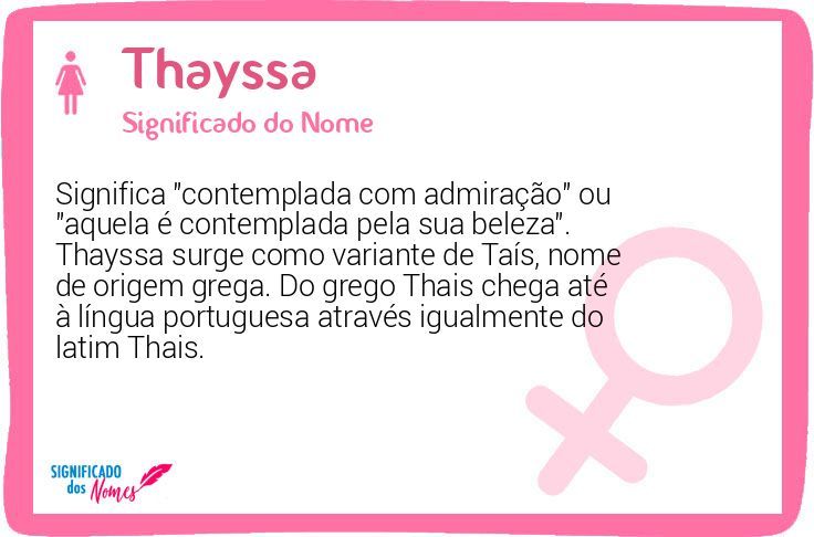 Thayssa