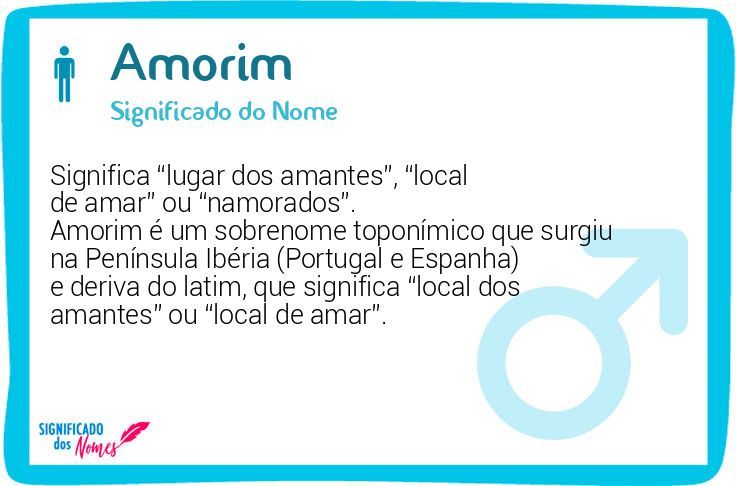 Quantas pessoas no Brasil tem o sobrenome Amorim?