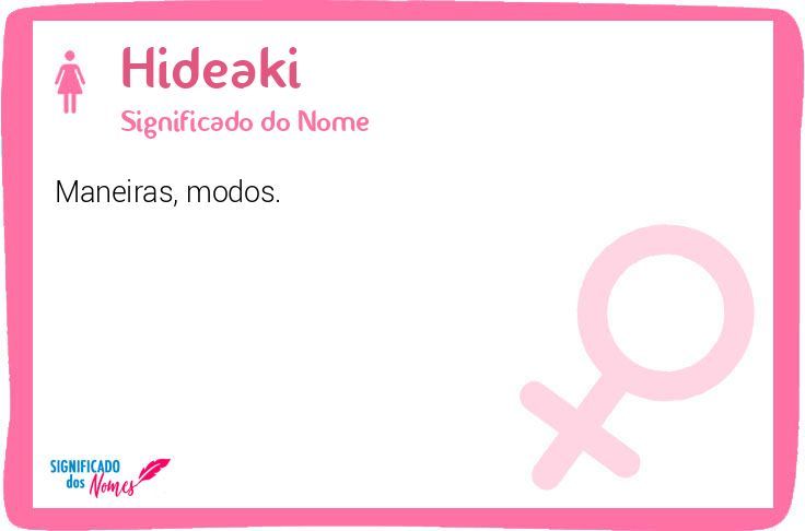 Hideaki