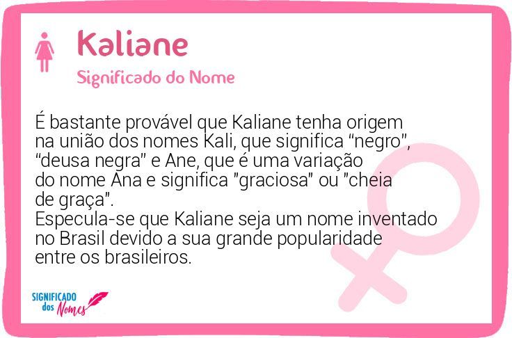 Kaliane