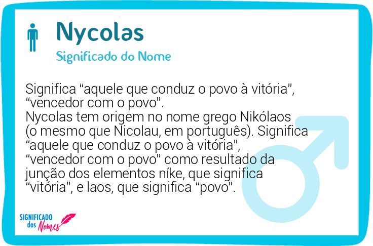 Nycolas